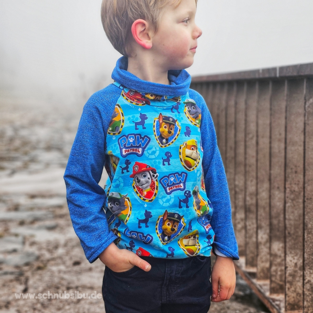 Jersey Paw Patrol hell-blau (Lizenz)